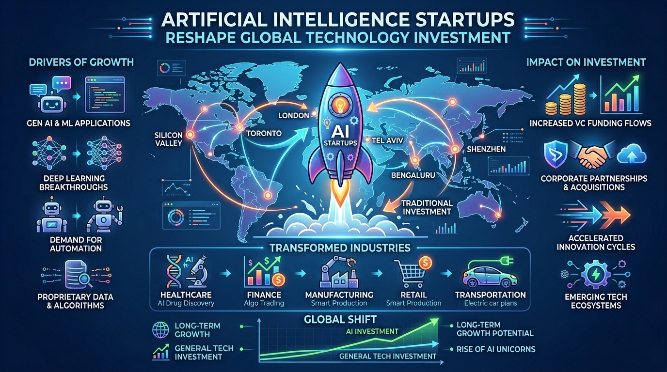 Artificial Intelligence Startups Reshape Global Technology Investment